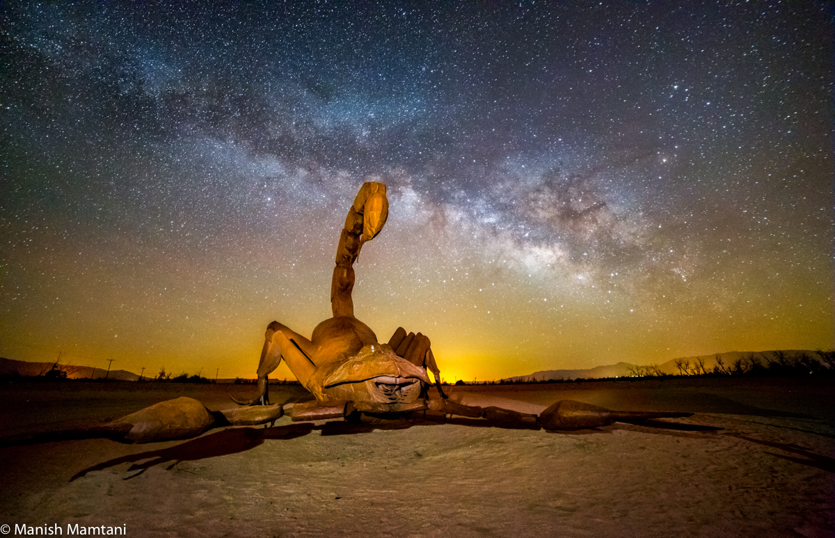 Scorpion Milky Way Mamtani