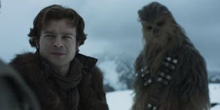 Han Solo Star Wars Chewbacca Alden ehrenreich