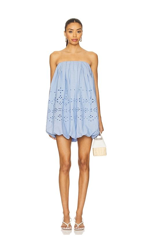 Tube Balloon Mini Dress
