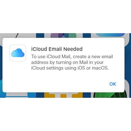 You must verify your account and choose and email address from a Mac device before you can access it from a Windows computer.