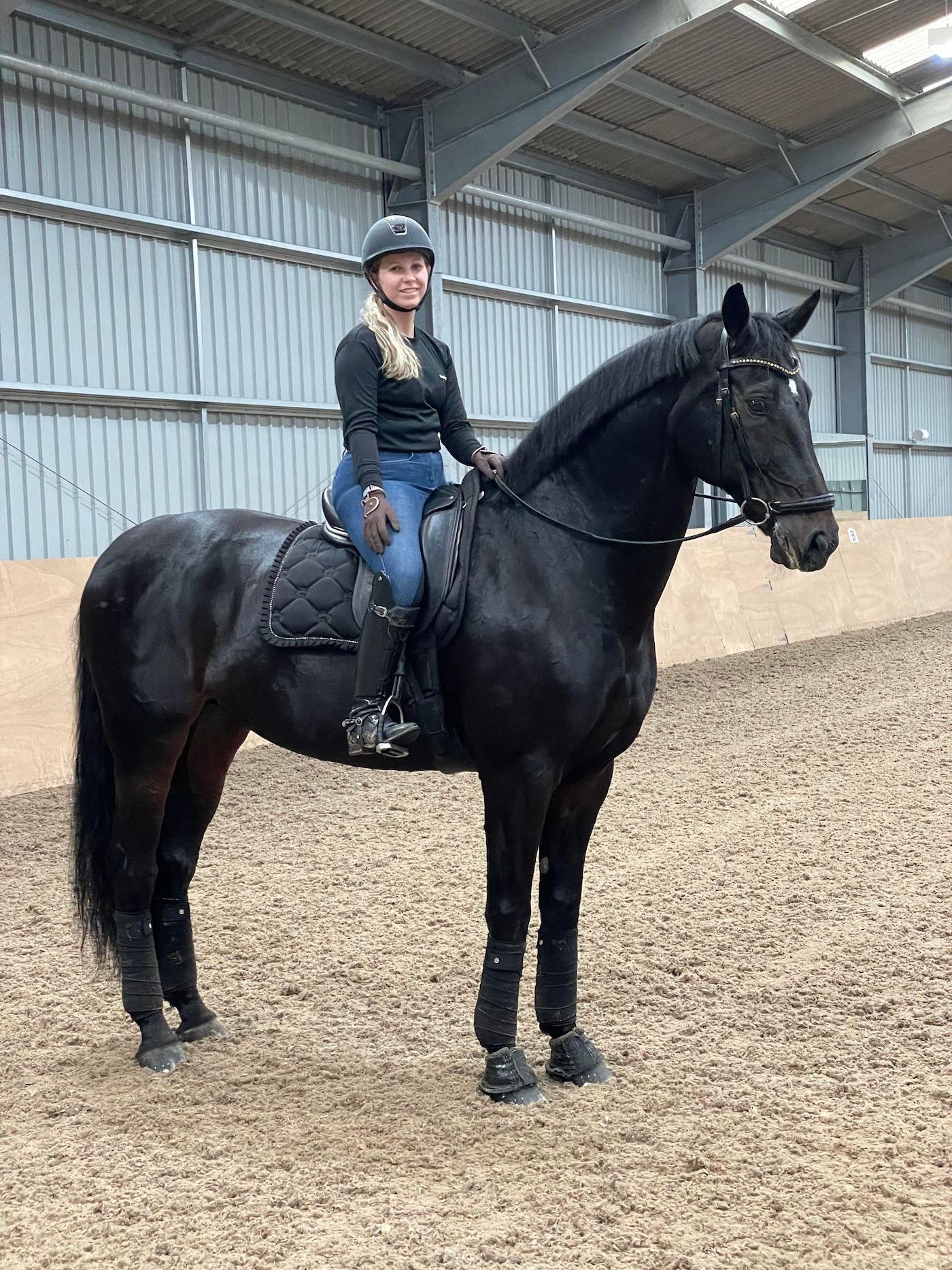 Grand prix dressage rider has taken on the former ride of Carl Hester, Hawtins Delicato