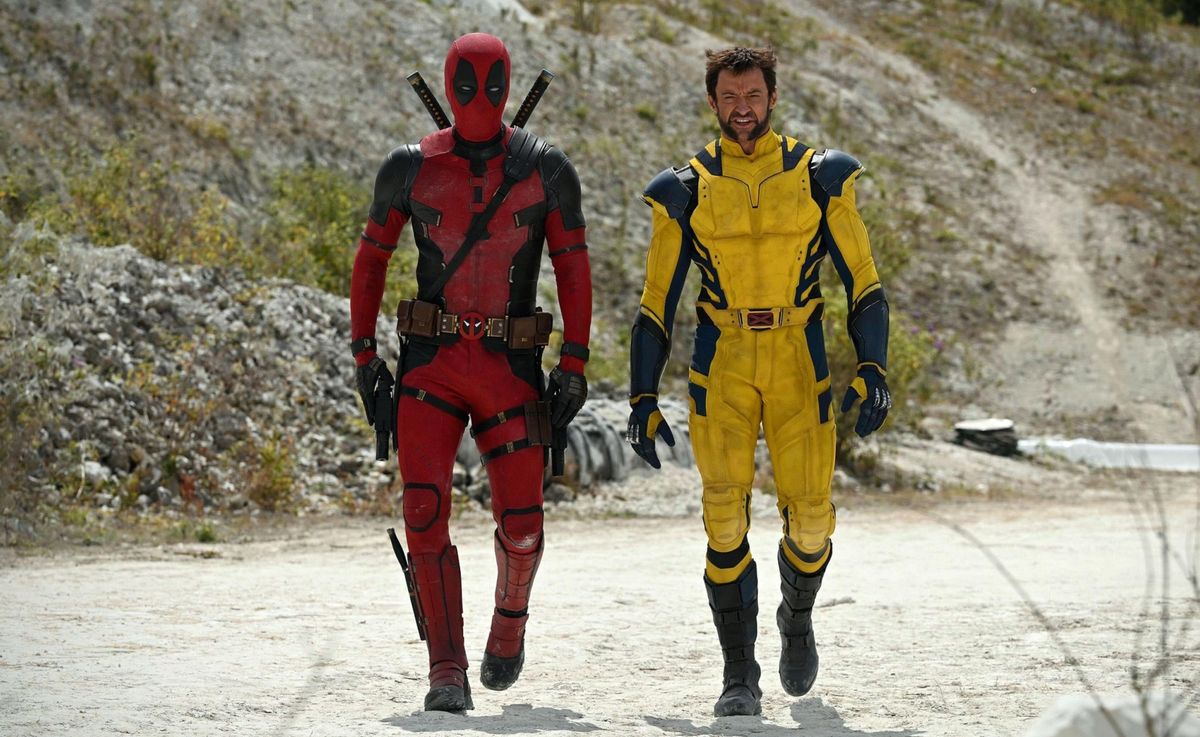 Ryan Reynolds as Deadpool and Hugh Jackman as Wolverine in the third Deadpool movie, now officially revealed to be titled Deadpool and Wolverine