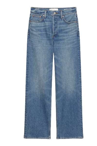 Denim Forum, The Arlo Hi-Rise Straight Jeans 