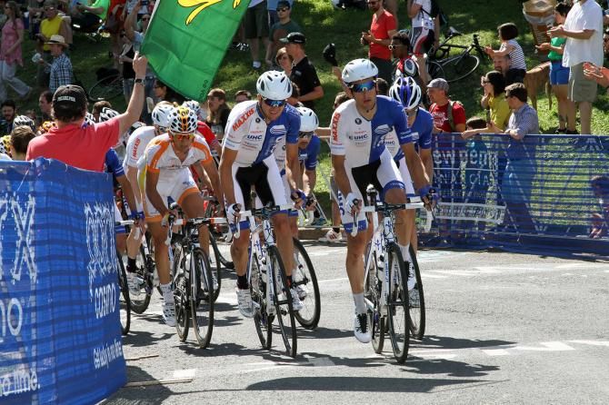 With one lap to go- UnitedHealthcare Professional Cycling Team) picked up the pace on Lemon Hill