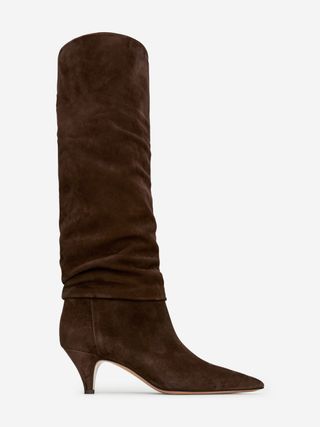 Casual suede boots