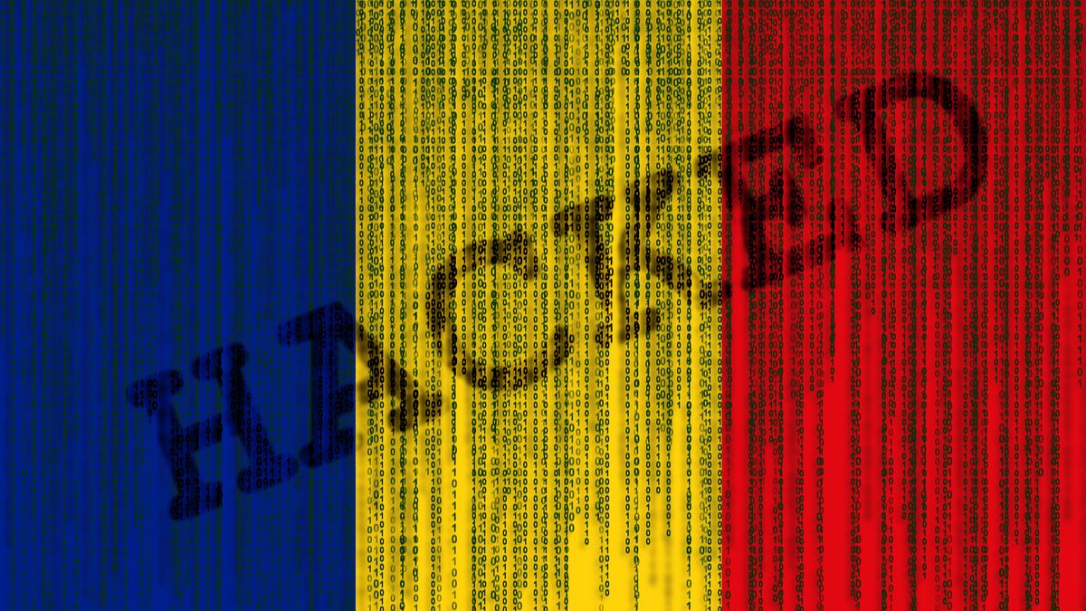 Picture depicting romania being involved in a cyber crime