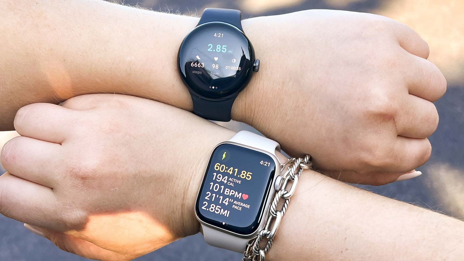 Google Pixel Watch Vs. Apple Watch Series 8: Which Is The Better ...