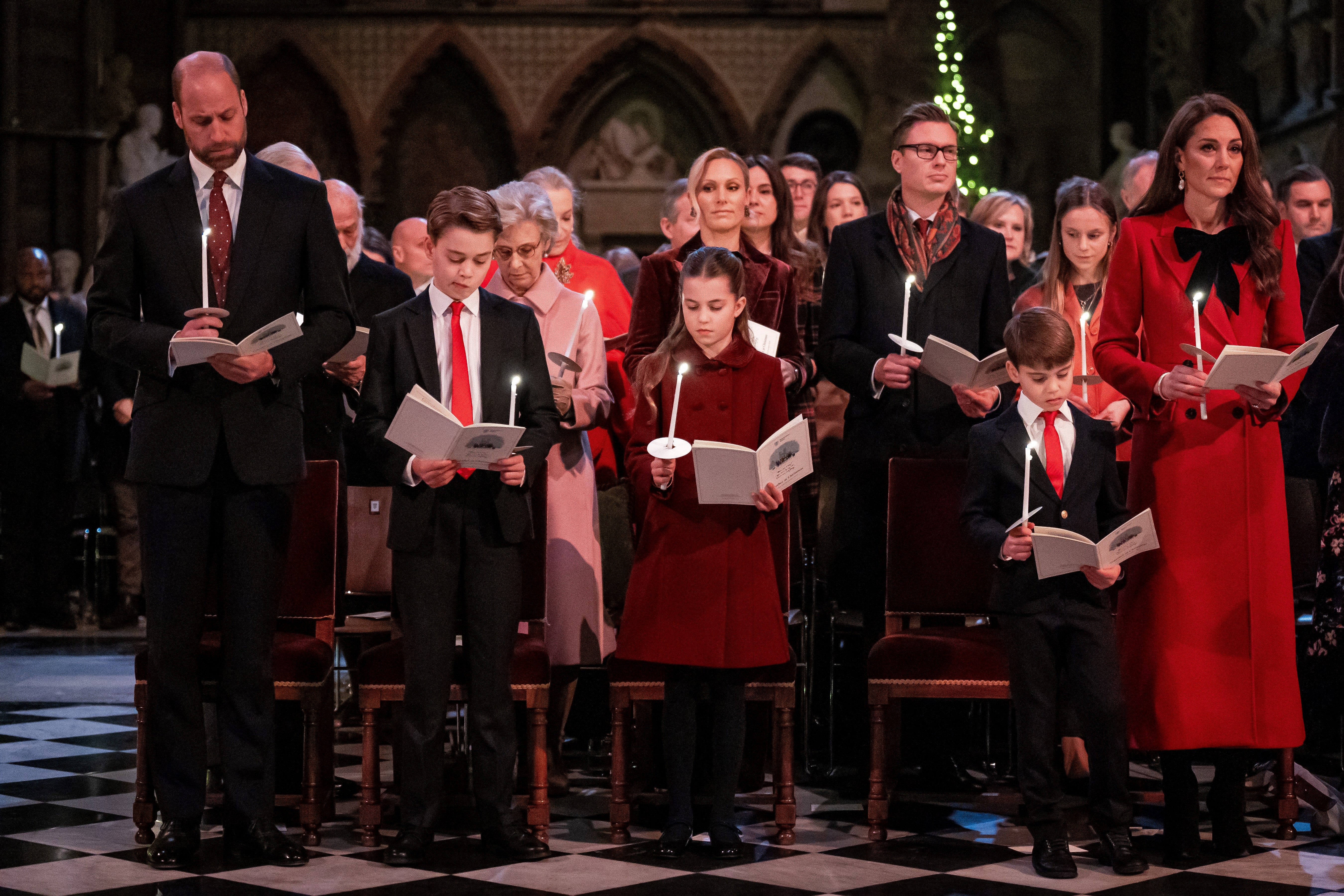 Princess Kate attends her annual Carol Concert