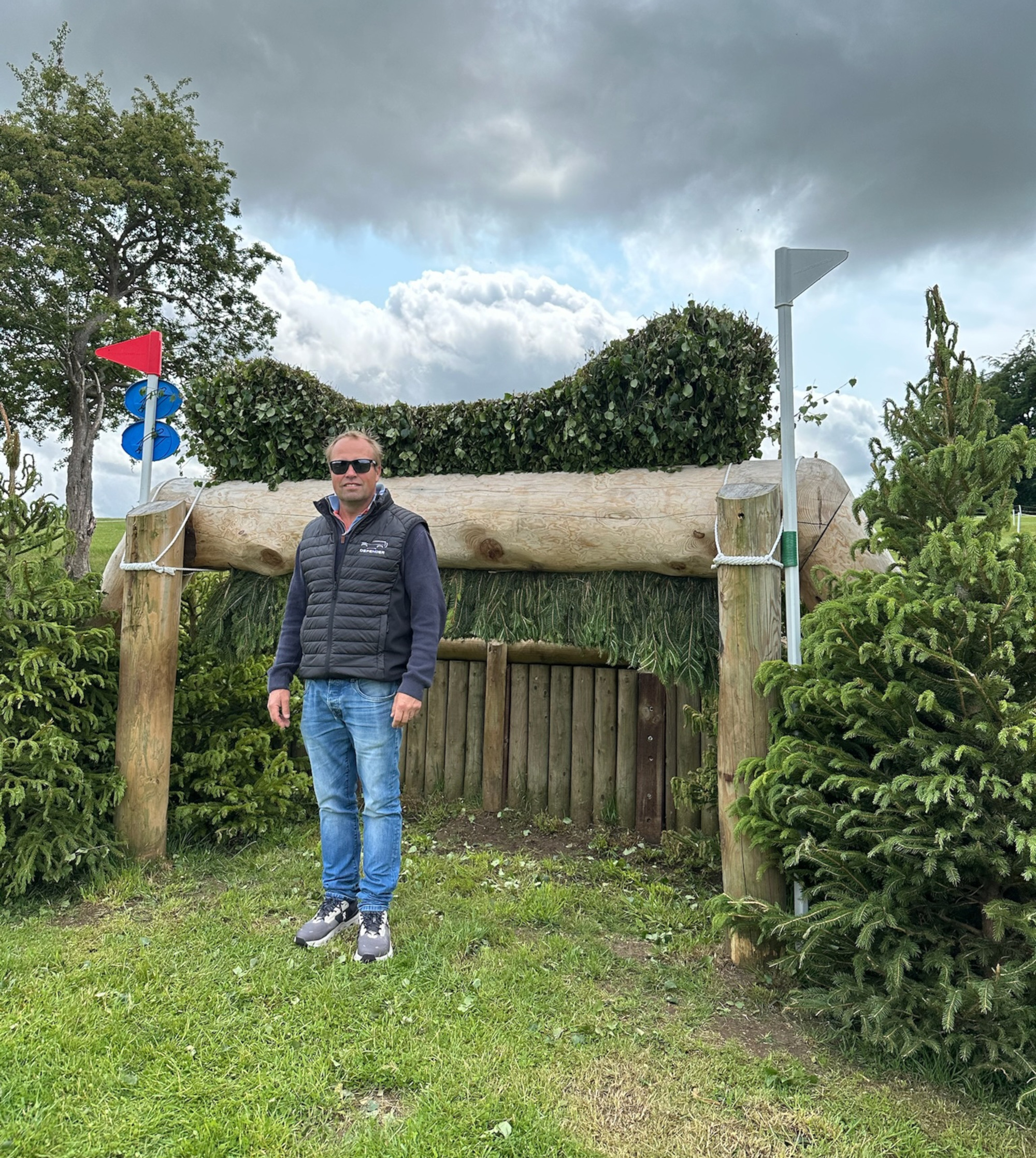 Pictured Andrew Heffernan, who has been appointed cross-country course-designer of the Burgham CCI4*-S from 2026.