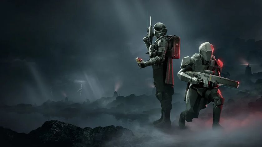 Official key art for the Redacted Regiment Warbond for Helldivers 2.