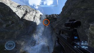 Halo Infinite campaign Skulls black eye waterfall cave