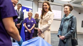 Princess Anne, The Princess Royal, Patron of the Royal College of Midwives (RCM), and Catherine, Duchess of Cambridge, Patron of the Royal College of Obstetricians and Gynaecologists (RCOG)