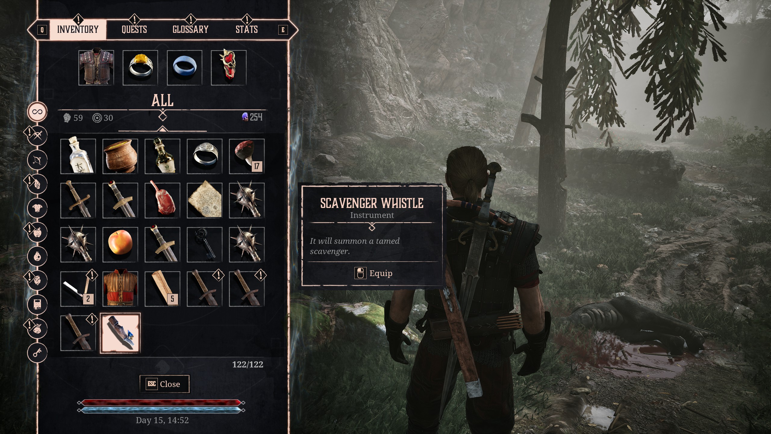 Gothic Remake Scavenger - Whistle