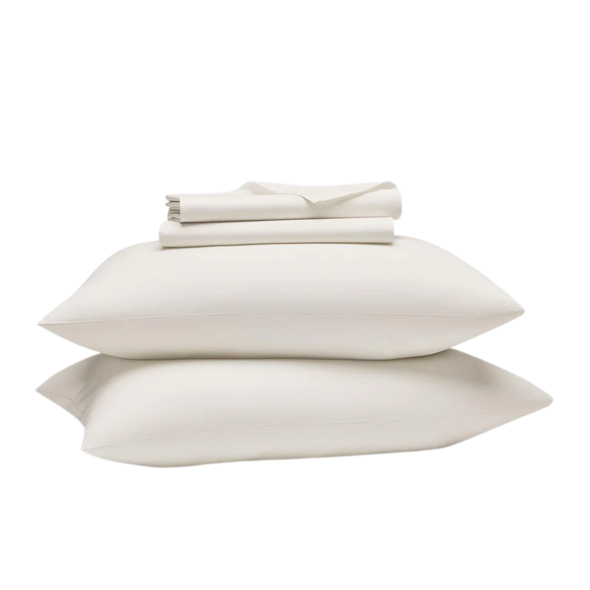 a white sheet set
