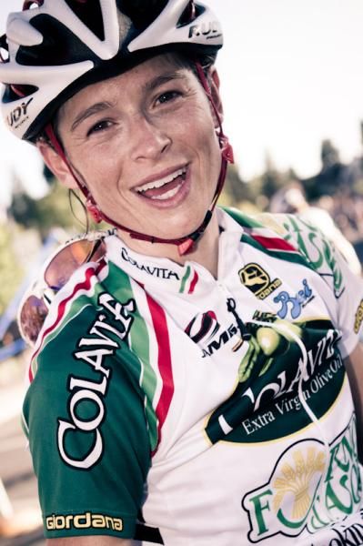 Lauren Hall (Colavita-Forno d'Asolo) happy after her win.