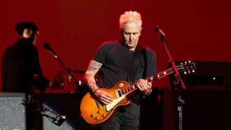 Lead guitarist Mike McCready of Pearl Jam performs live on stage at Rogers Arena on May 04, 2024 in Vancouver, British Columbia.