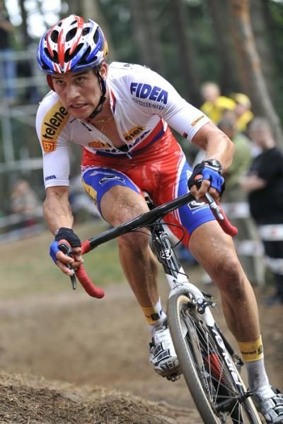 Zdenek Stybar (Telenet Fidea) chasing Albert in Neerpelt.