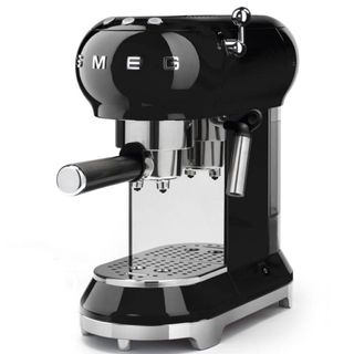 Smeg espresso machine in black