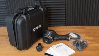 FLIR E-XT thermal imagine camera being tested