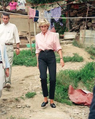 Princess Diana's Bosnia look