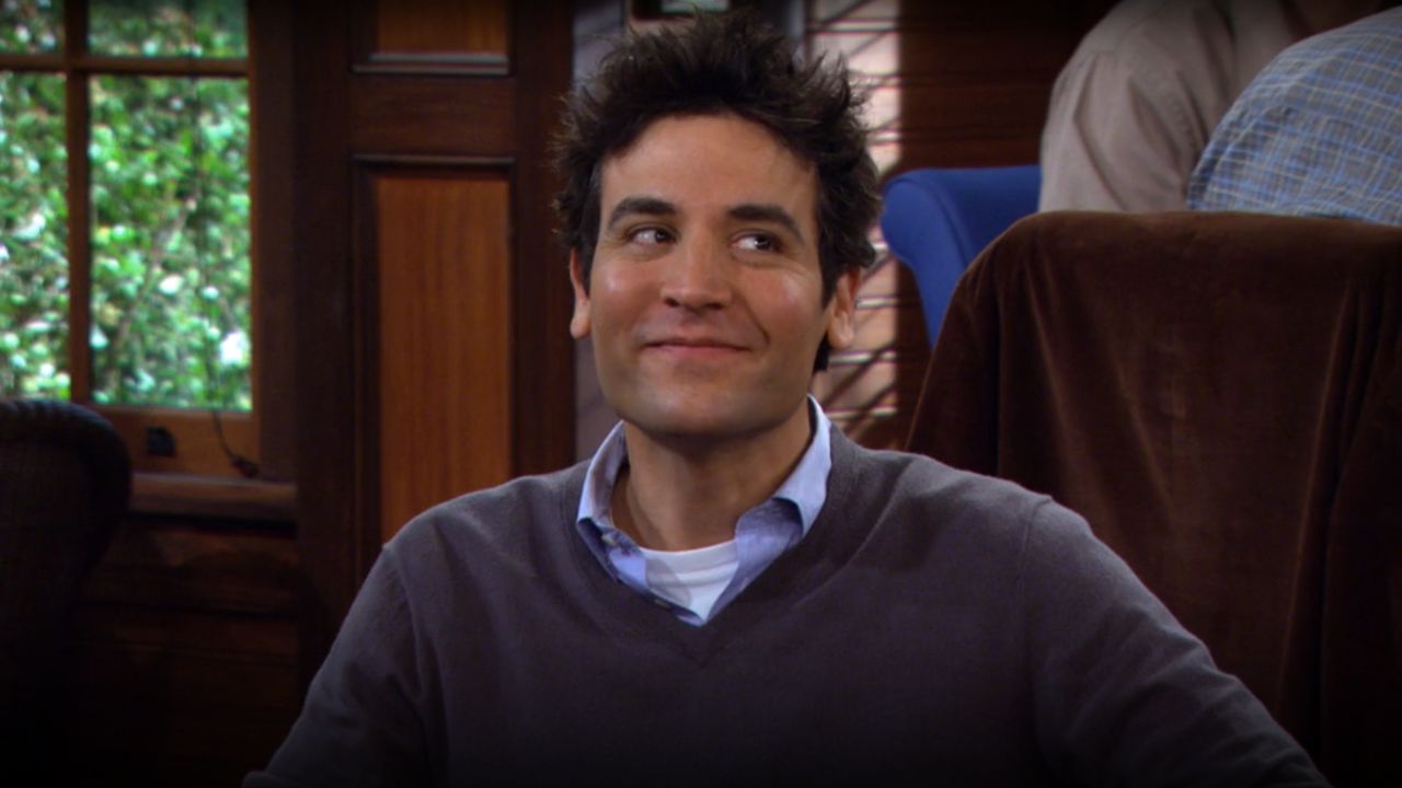 Josh Radnor as Ted Mosby on How I Met Your Mother