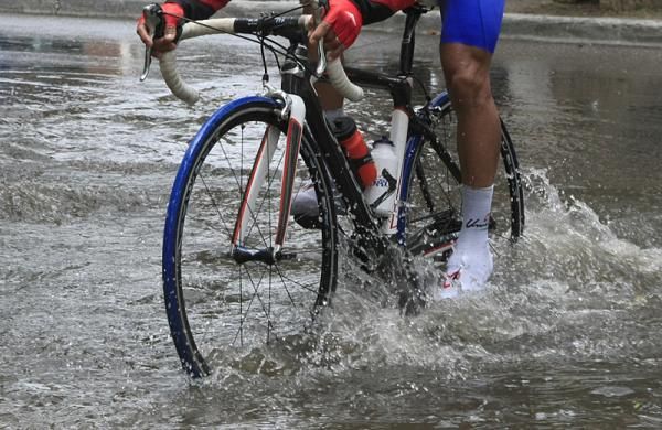 Heavy rains on Sunday led to some flash floods