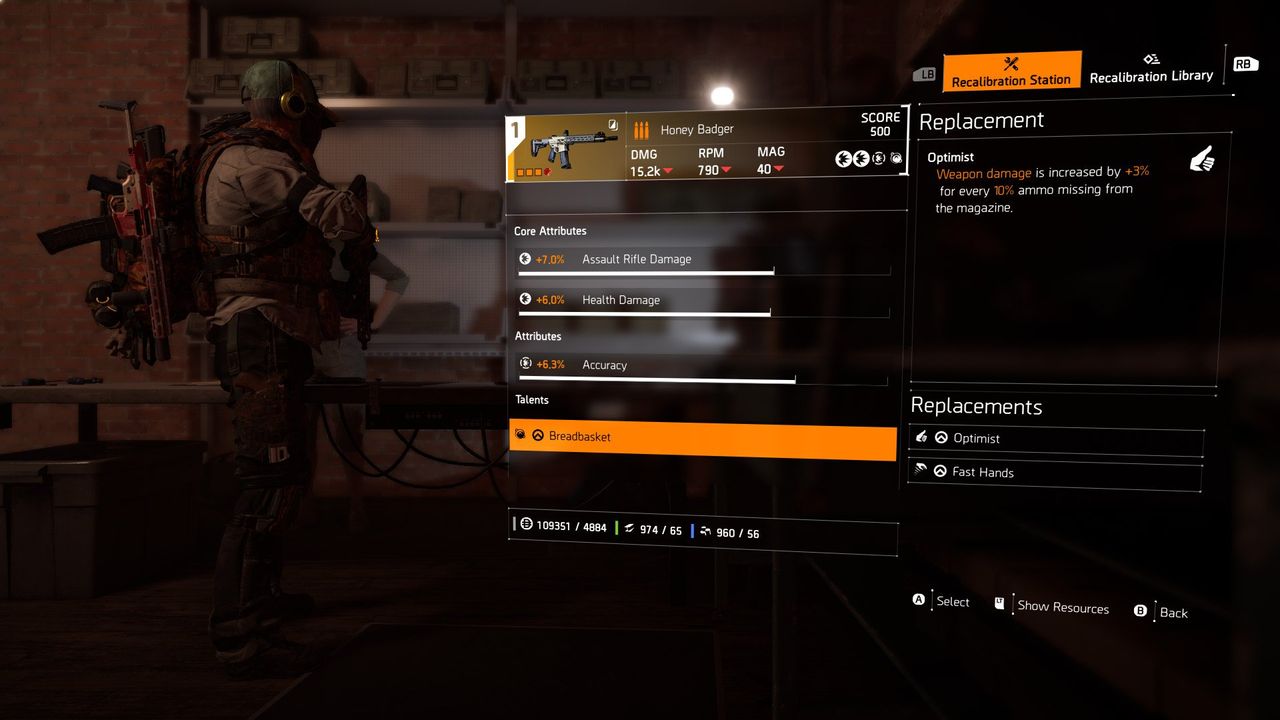 Division 2 New Recal Library