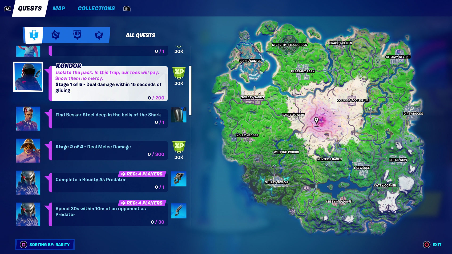 Fortnite Week 12 Quests Gamesradar News Fortnite Week 12 Quests How To Clear All Of The Epic Quests In Season 5 Week 12 Steam News