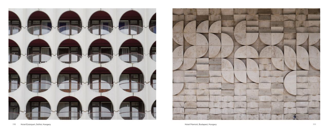 A selection of spreads from Socialist Hotels from Fuel Publishing