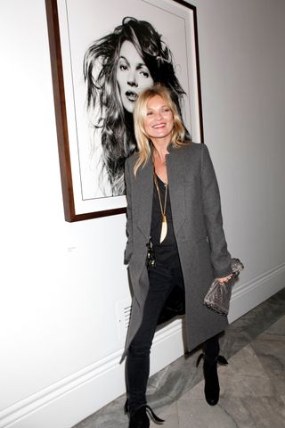 Kate Moss turns up to David Bailey's Stardust Exhibition