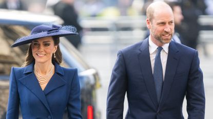Catherine, Princess of Wales and Prince William, Prince of Wales attend the Commonwealth Day Service at Westminster Abbey