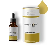 Puresport 500mg CBD Oil Tincture – 30ml | Broad Spectrum | 0% THC - £37.99 | Puresport
