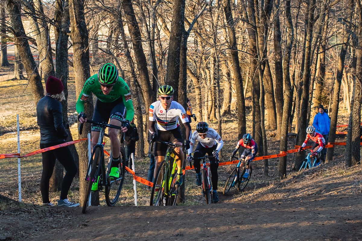 Gage Hecht pushes the pace