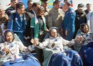 Russian Soyuz Spacecraft Lands Safely with Station Crew