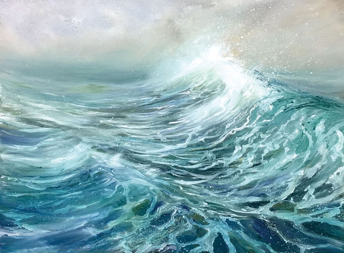 Paint an energetic seascape in oils | Creative Bloq