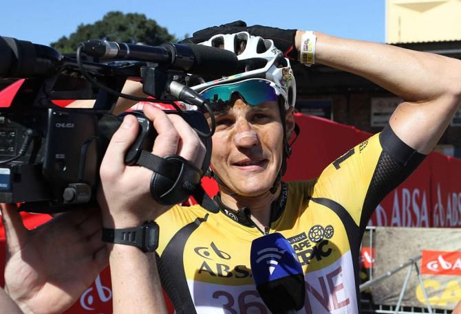 Jaroslav Kulhavy of Burry Stander-Songo is interviewed