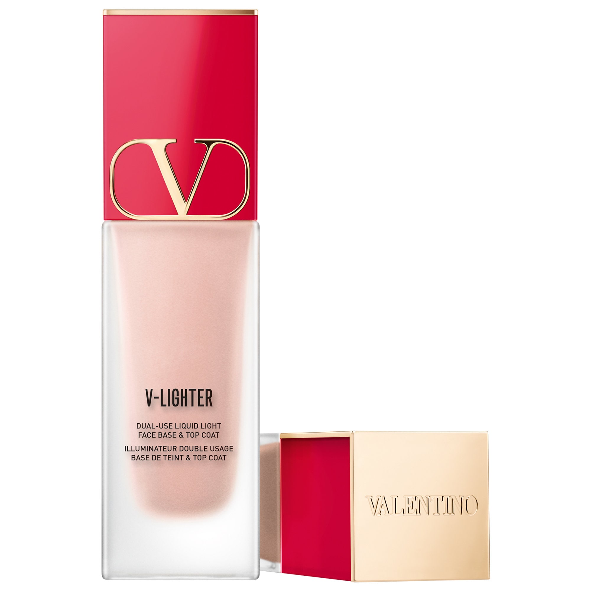 V-Lighter Illuminating Face Primer and Highlighter With Hyaluronic Acid - Rosa