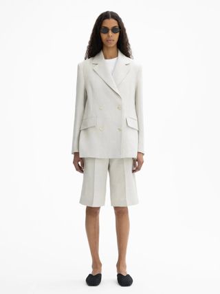 House of Dagmar Classic Linen Blazer