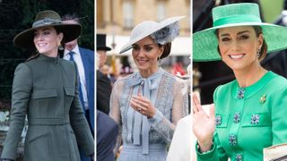 Kate Middleton wore another Philip Treacy hat at Trooping the Colour 2023