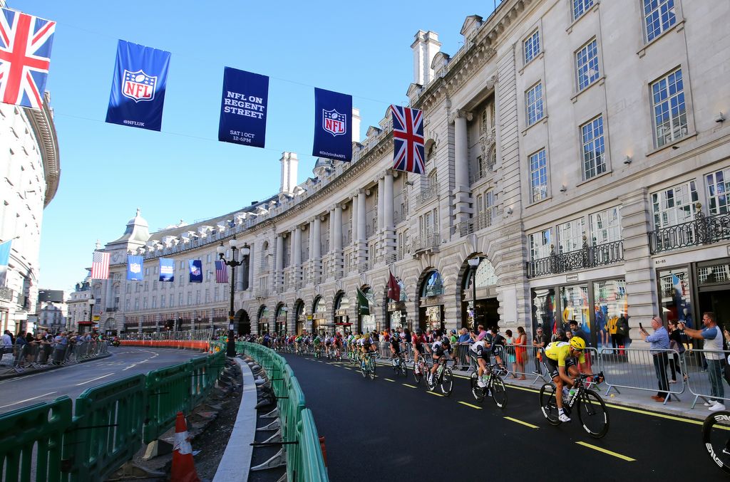It was a beautiful day of racing in London