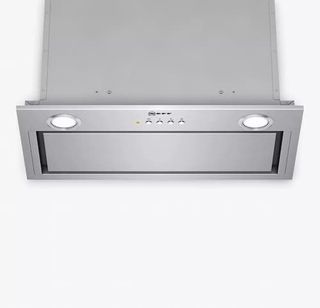 A stainless stell kitchen extractor fan