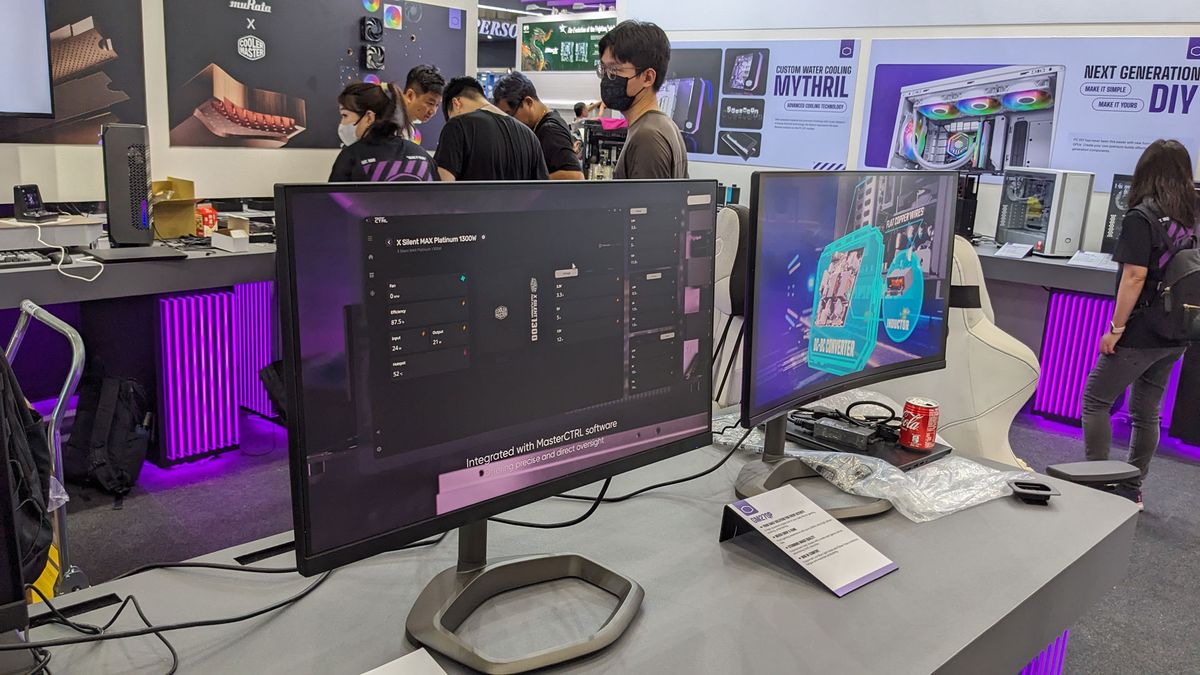 Cooler Master monitors at Computex 2024