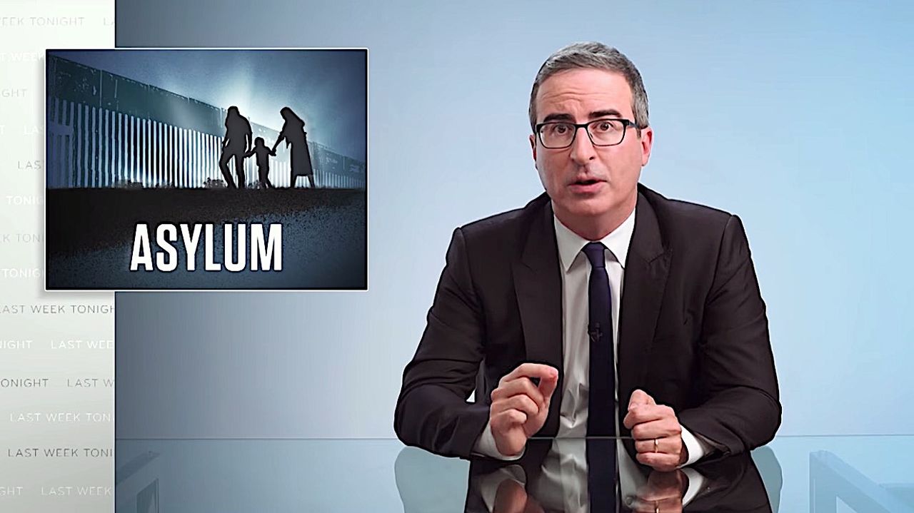 John Oliver on Trump and asylum