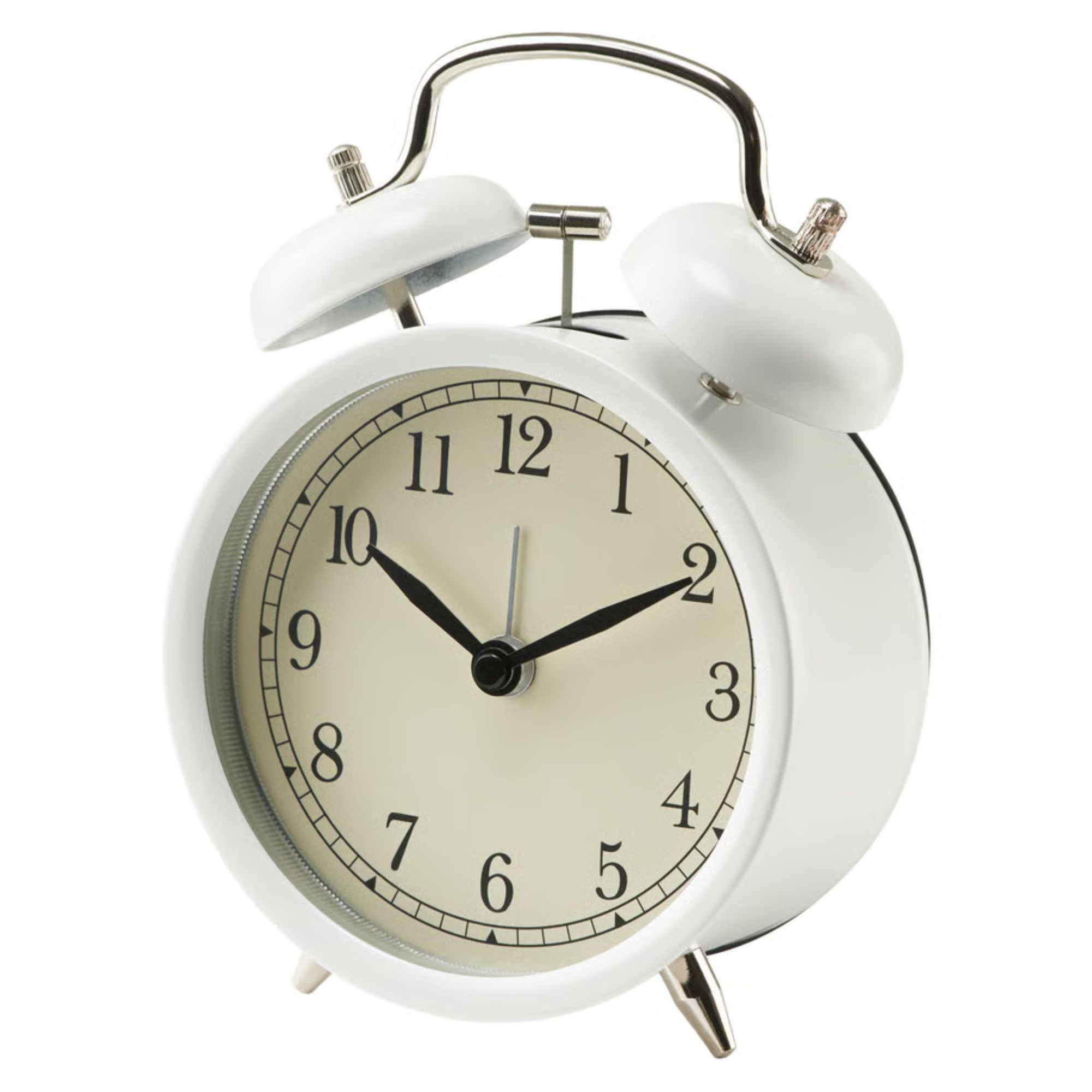 White IKEA alarm clock