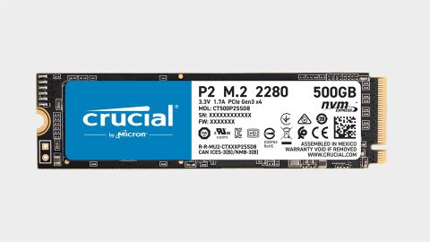 Crucial P2 NVMe SSD