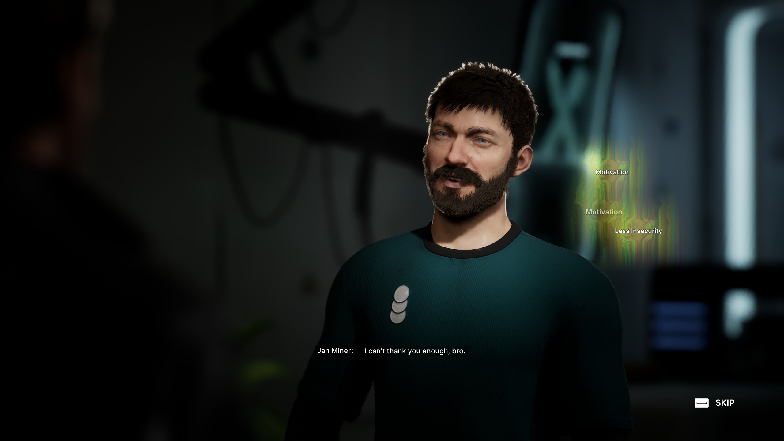 The Alters screenshot of the Miner