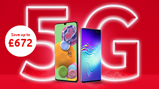 Vodafone 5G phones sale Samsung Galaxy S10 Note 10 Fold