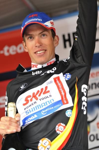 Tour of Belgium racer leader Dominique Cornu (Skil - Shimano)
