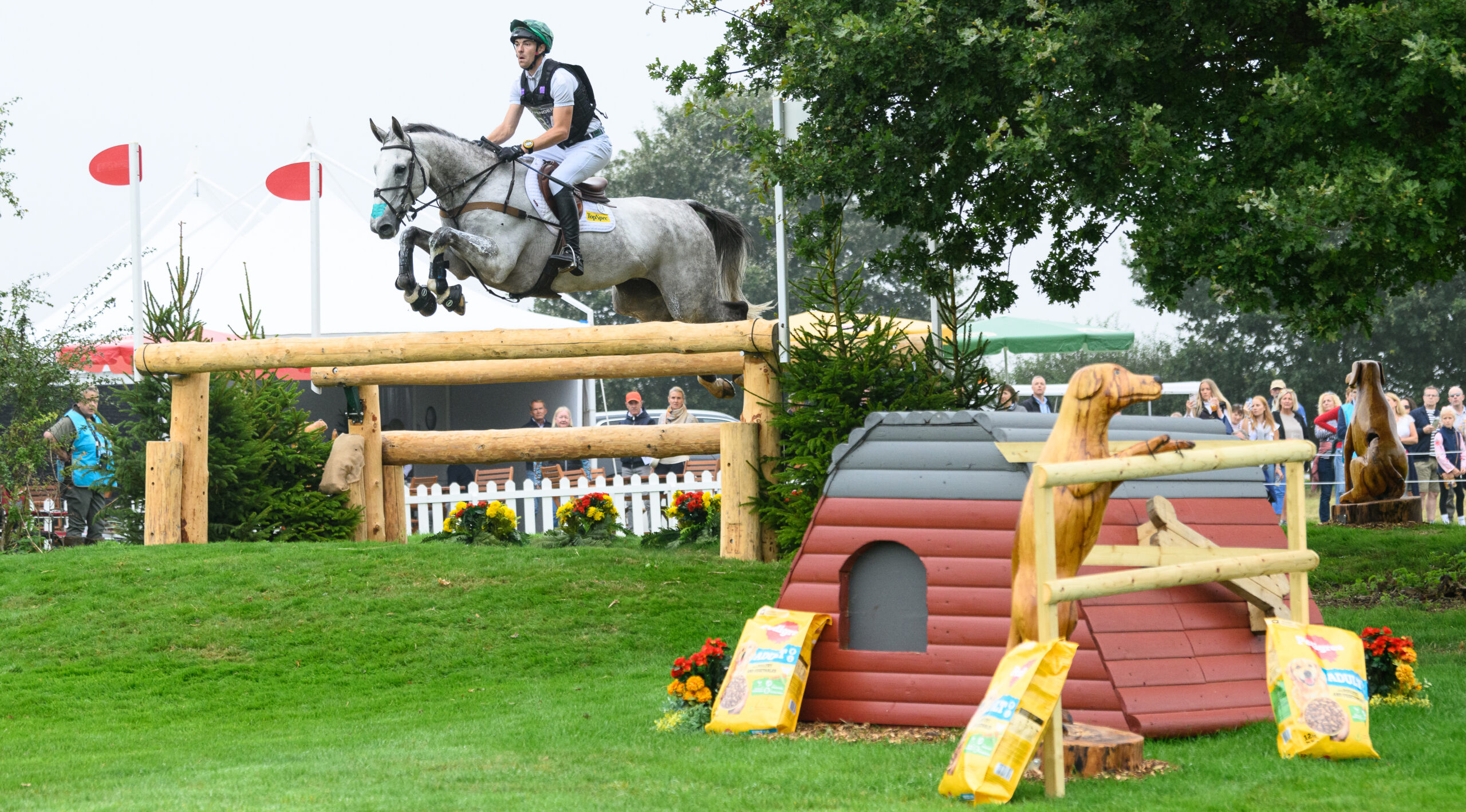 Burghley Horse Trials special prizes: Max Warburton, best British first-timer