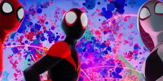 The animation in Into the Spider-Verse